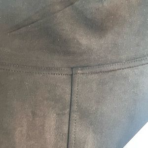 XL suede leggings